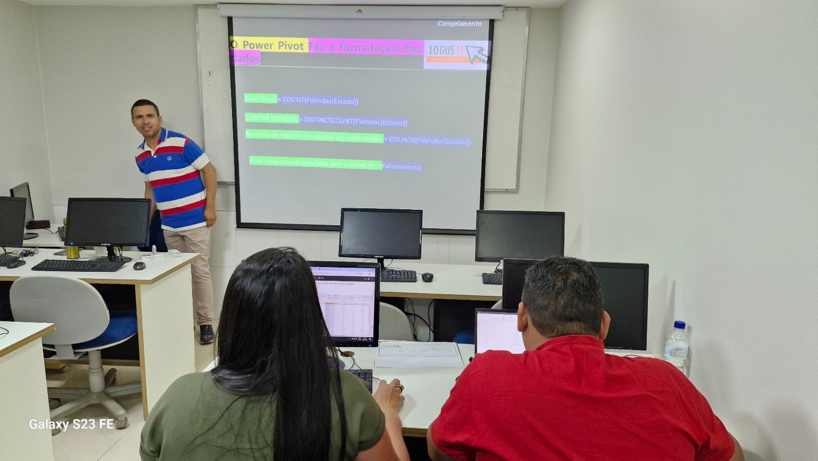 Ambiente de estudo da Logus TI