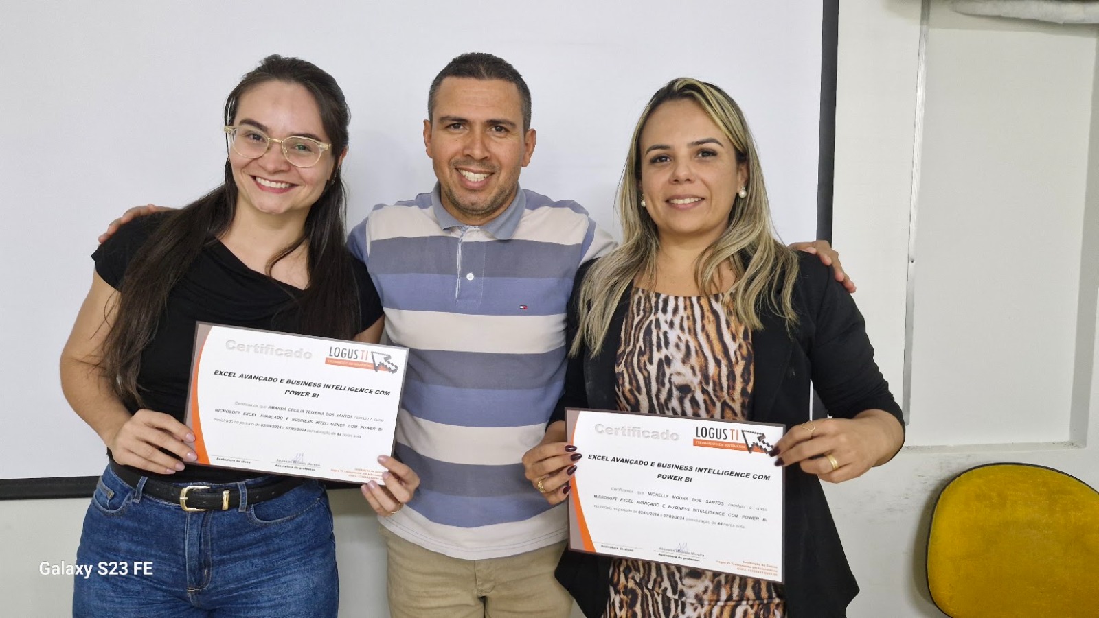 Turma de Excel na Logus TI
