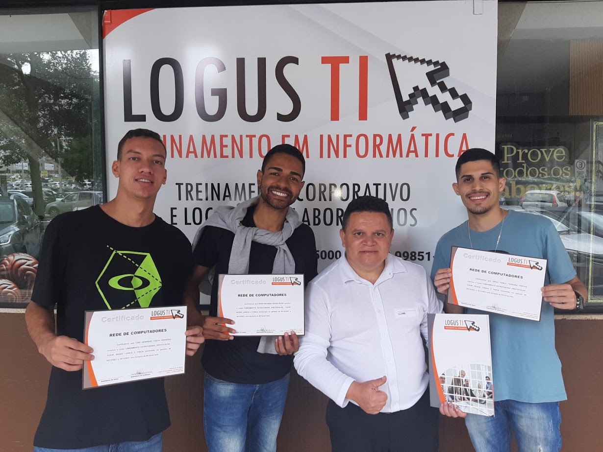 Sala de treinamento da Logus TI