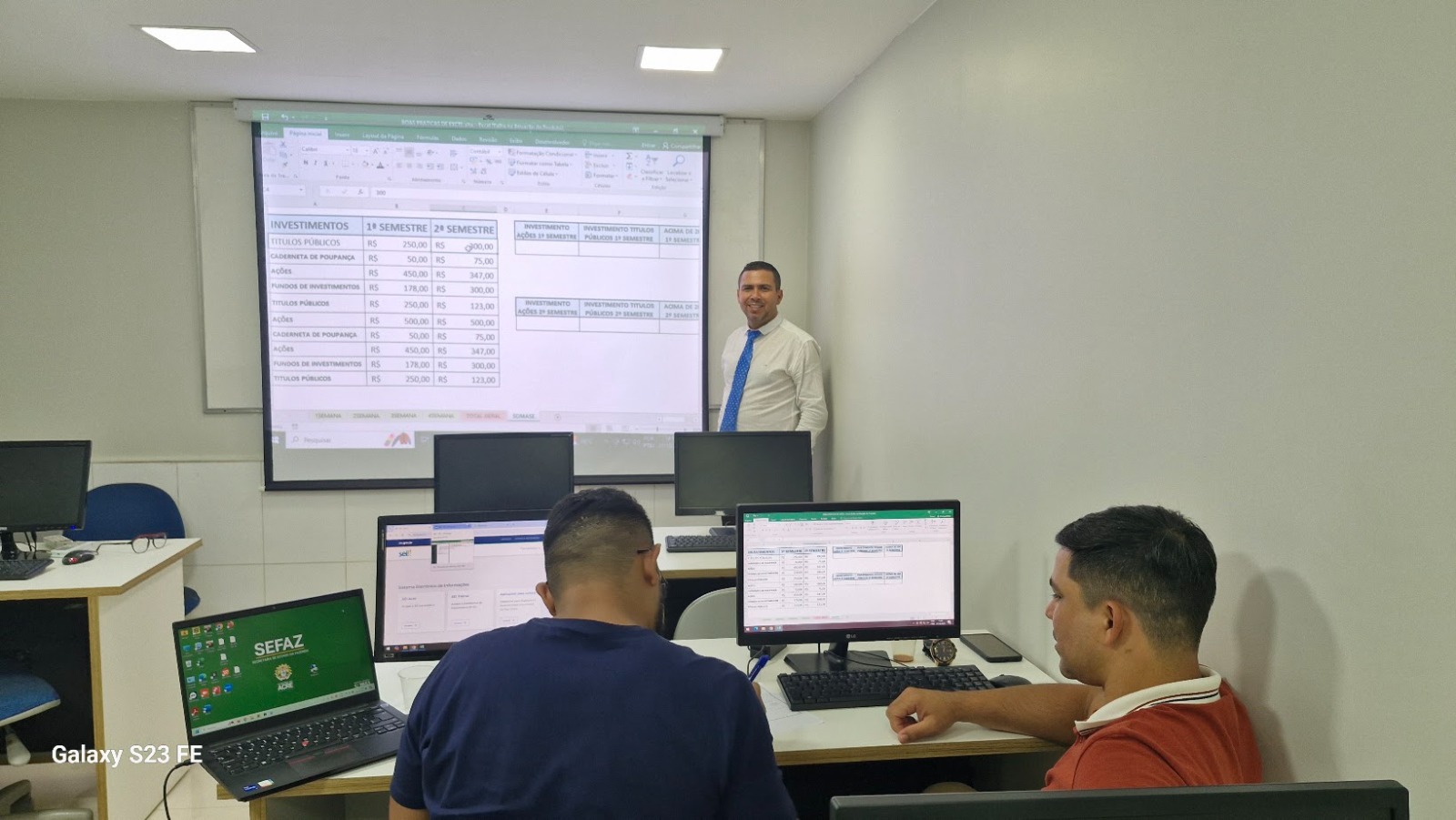 Curso presencial na Logus TI