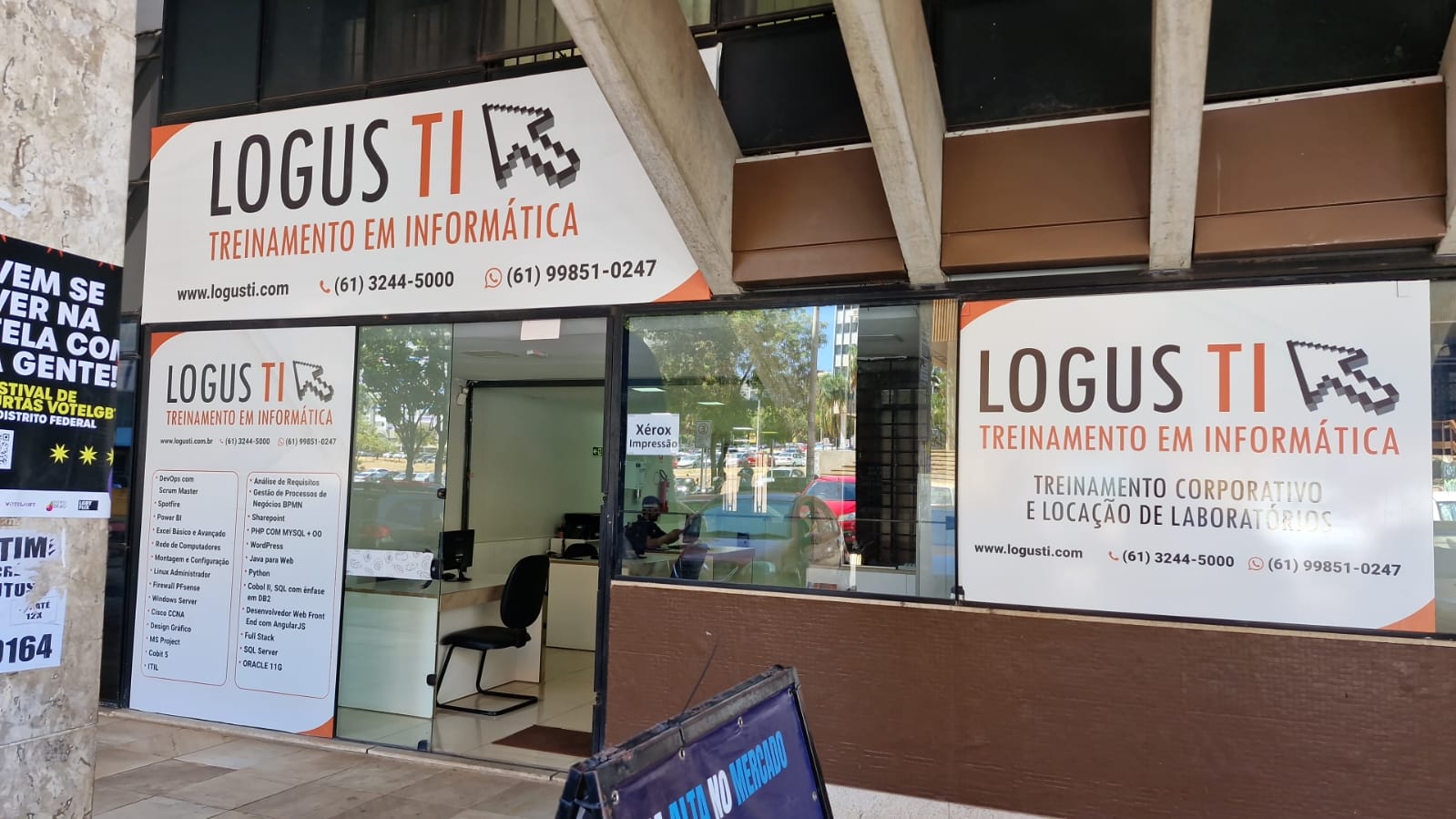 Unidade da Logus TI no Setor Comercial Sul